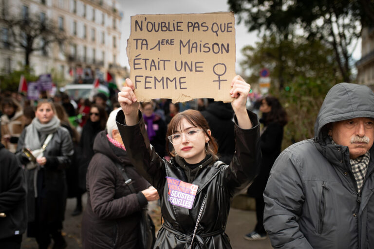 Lire la suite à propos de l’article Manifestation contre les violences faites aux femmes  Paris – 251123