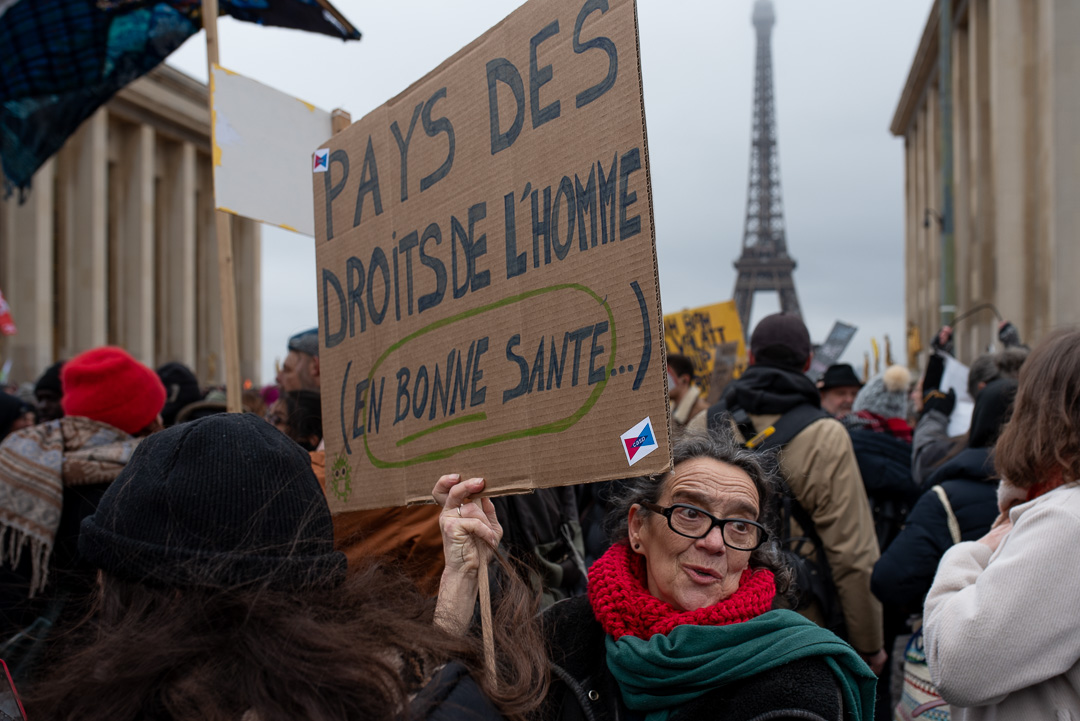 You are currently viewing Non à la loi asile et immigration Paris – 210124